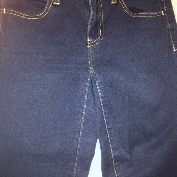 AE super stretch cropped blue jeggings - Picture 8 of 8